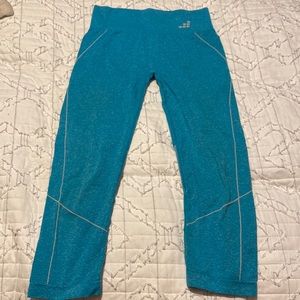 Blue Capris leggings